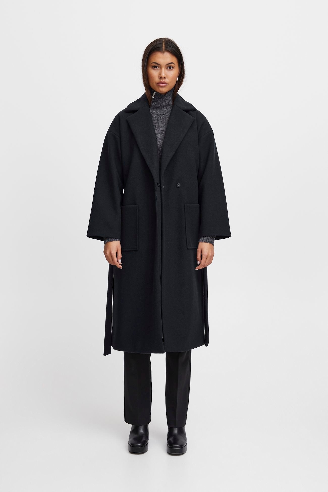 
                  
                    IHJANNET Dark Navy Jacket
                  
                