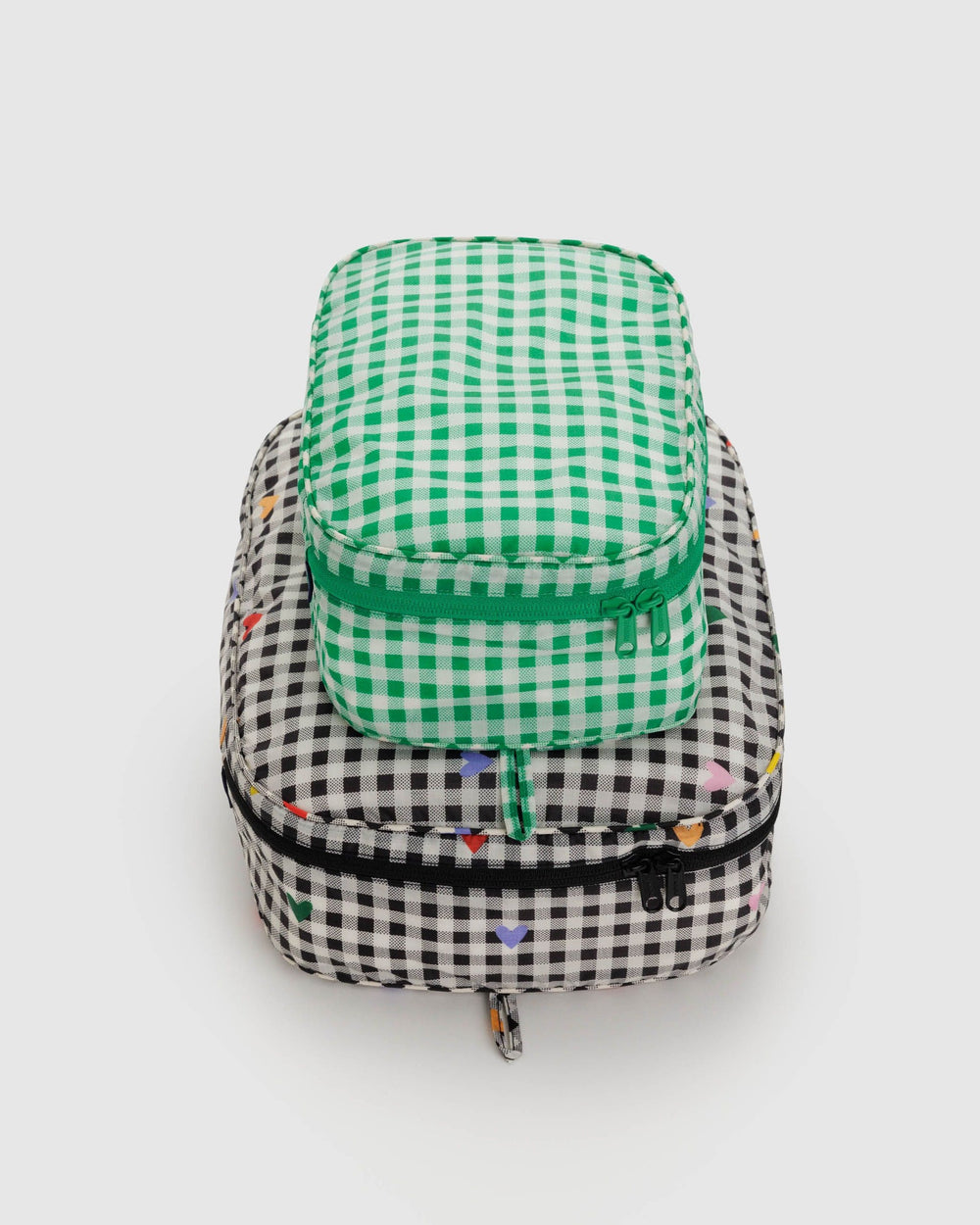 Gingham  Packing Cube Case Set Of 2