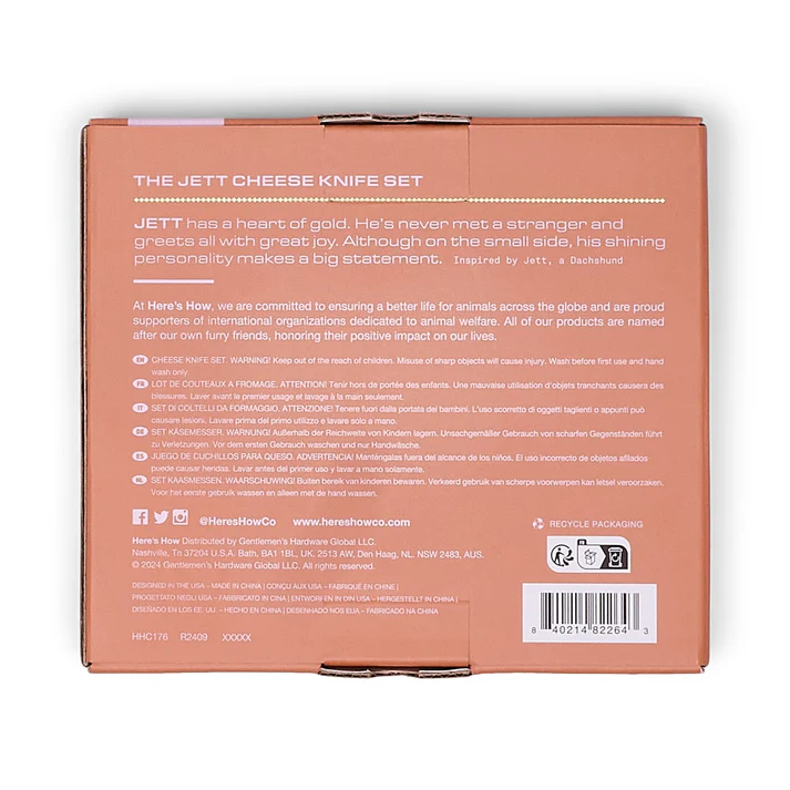 
                  
                    THE JETT Cheese Knife Set
                  
                