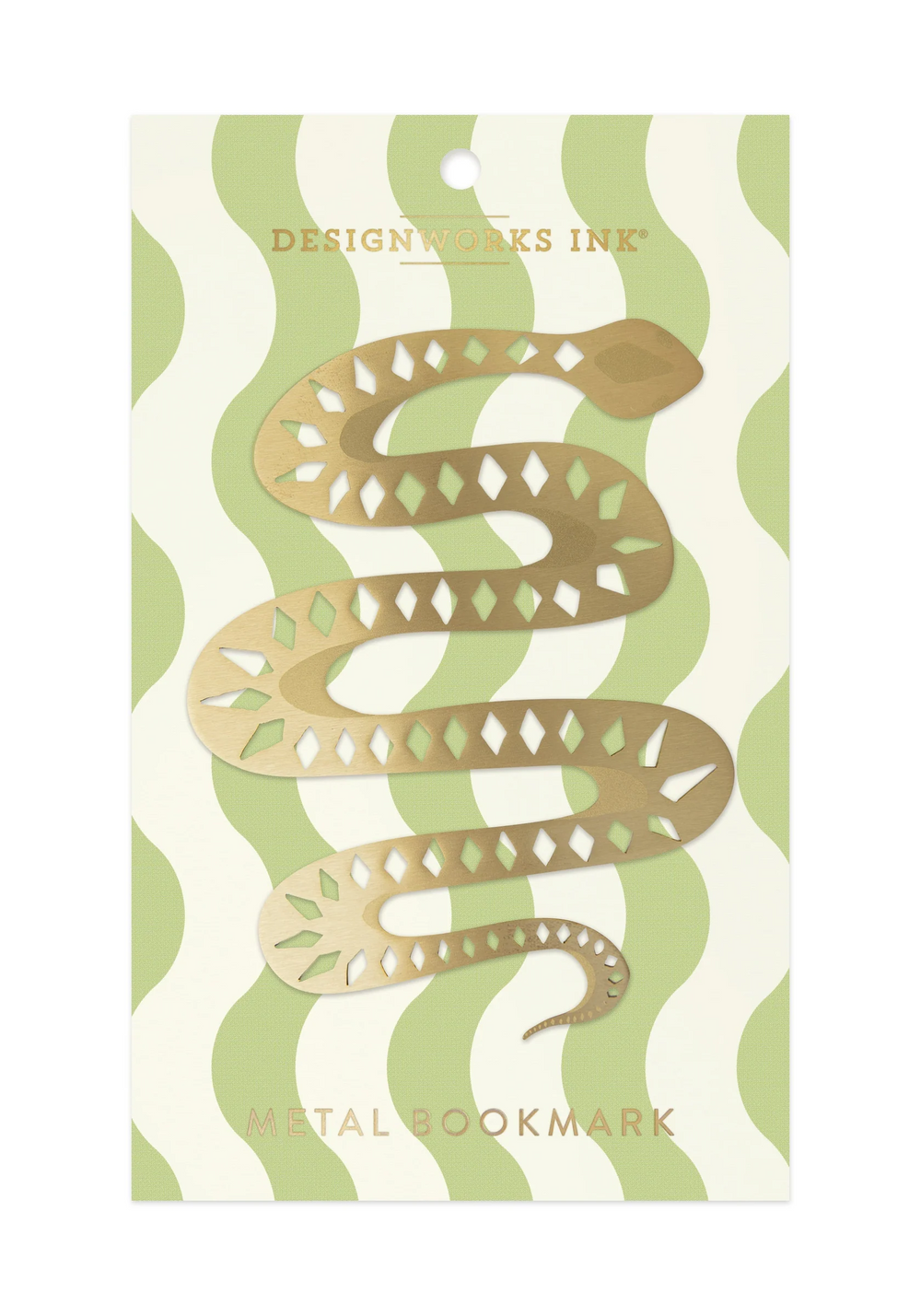 Lesezeichen „Mr. Slithers“ aus Messing