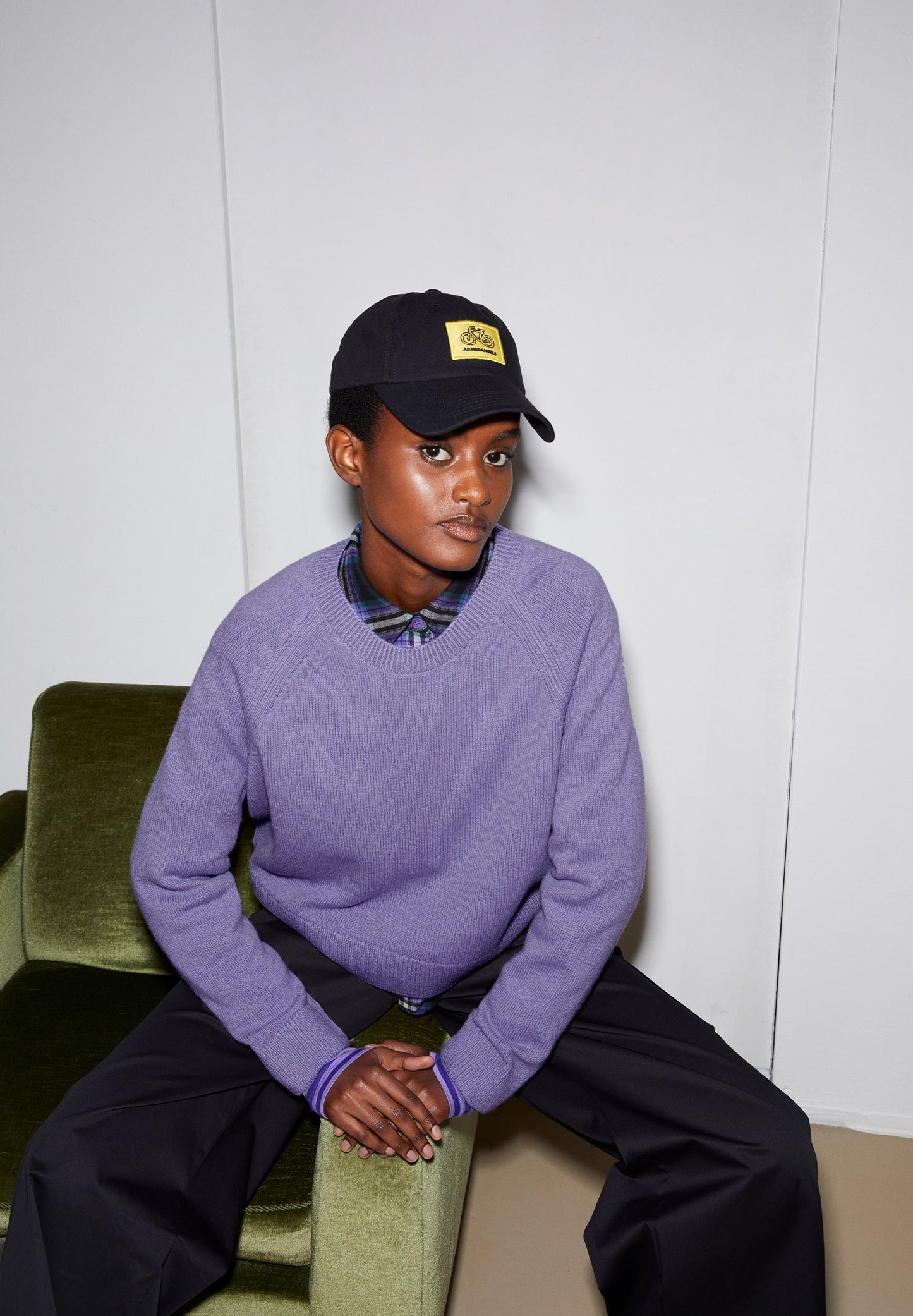 
                  
                    DILIRIAA REGLANA Purple Stone Jumper
                  
                