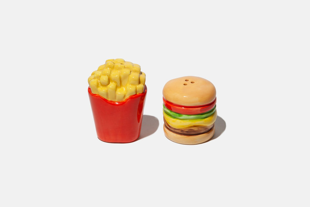 Pommes & Burger Salz- & Pfefferset