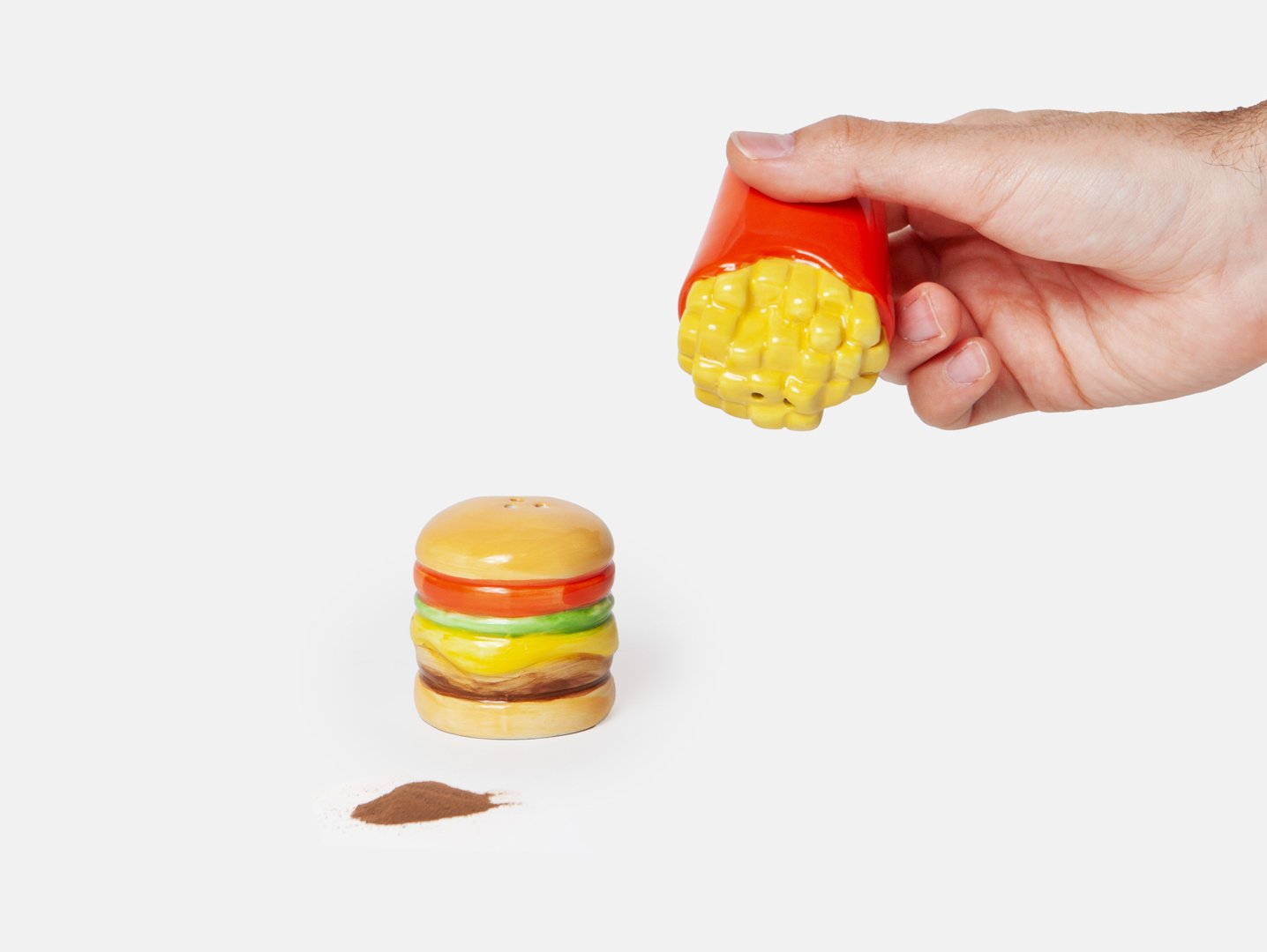 
                  
                    Pommes &amp; Burger Salz- &amp; Pfefferset
                  
                