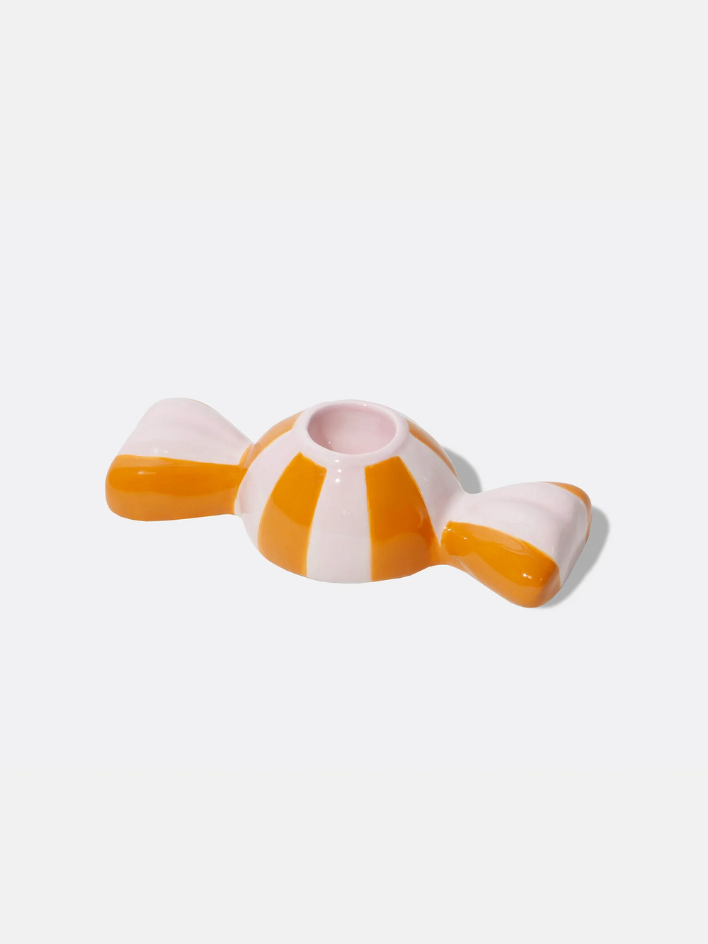 Medium Orange Funfair Candle Holder