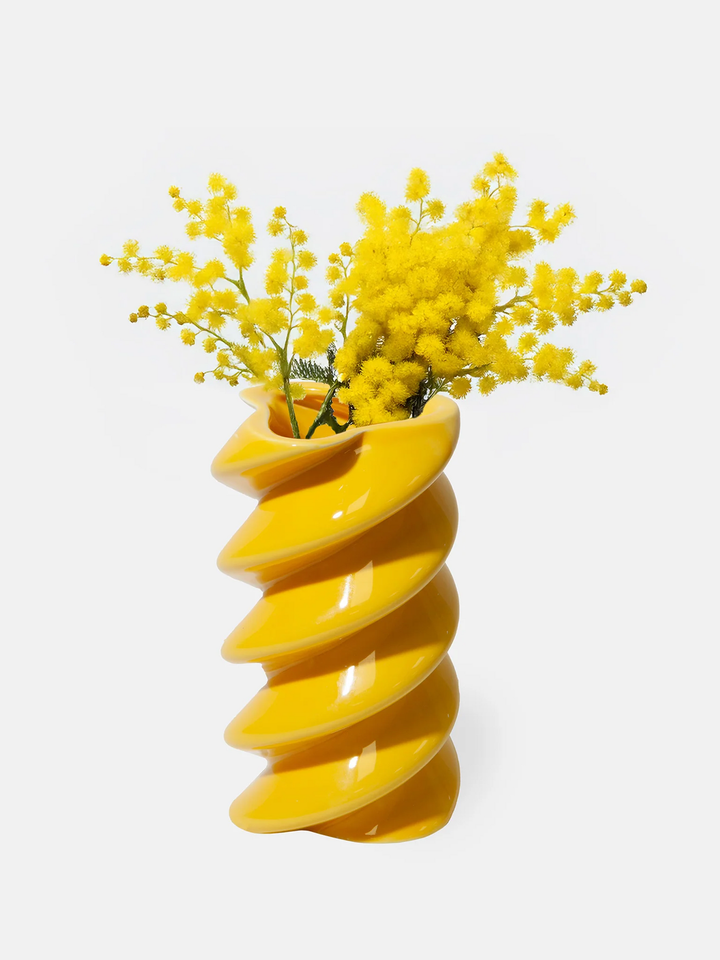 
                  
                    Small Yellow Fussili Vase
                  
                