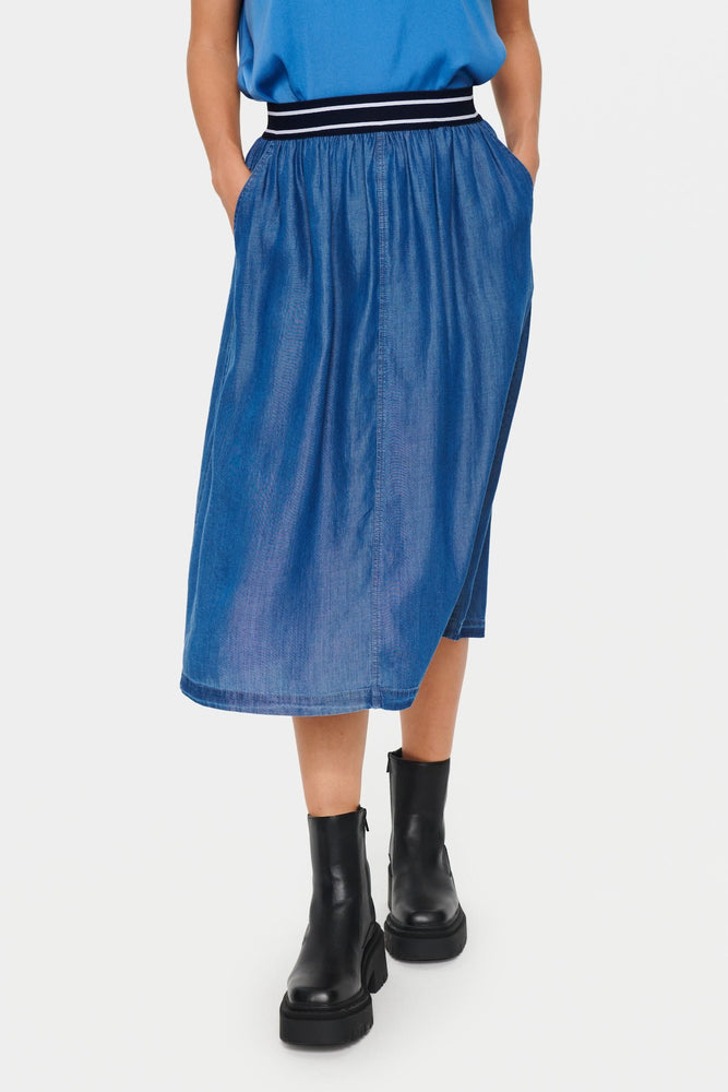 
                  
                    CHAMBRASZ Dutch Blue Skirt
                  
                