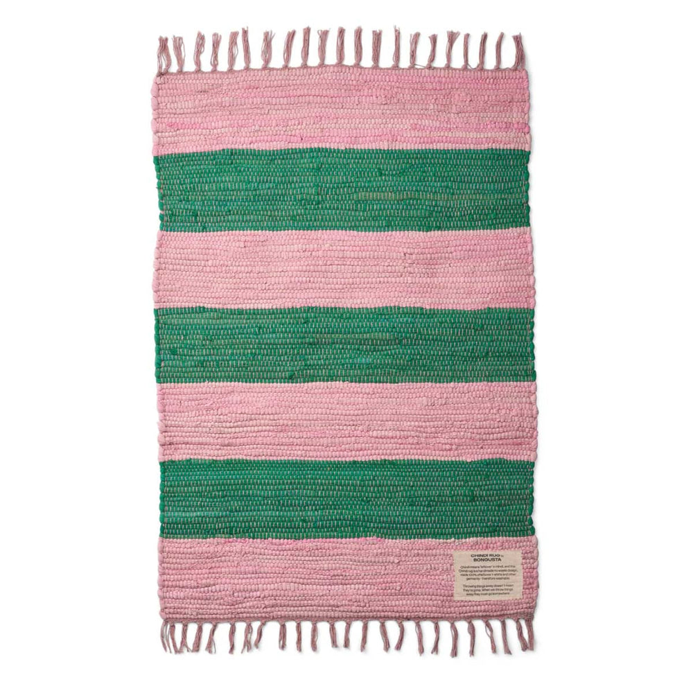 
                  
                    Medium Pink Grass Chindi Rug
                  
                