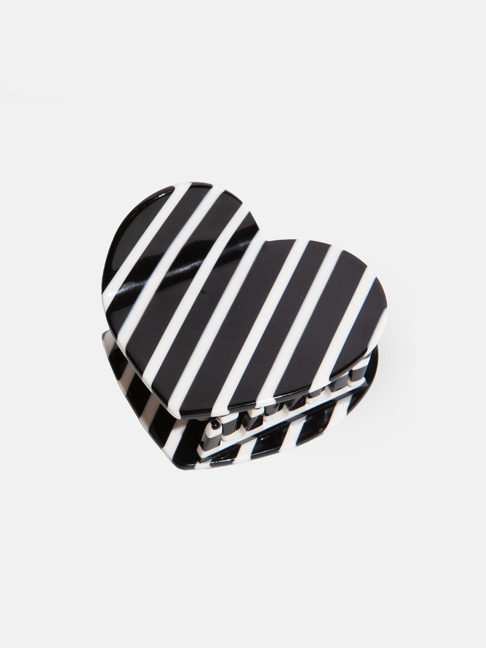 Black & White Love Hair Claw