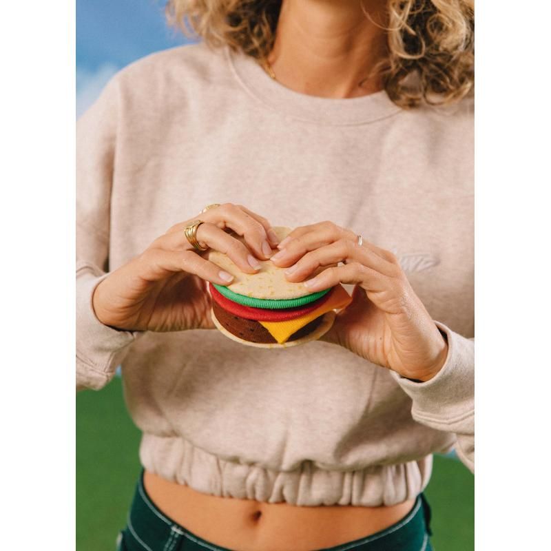
                  
                    Cheeseburger-Socken
                  
                