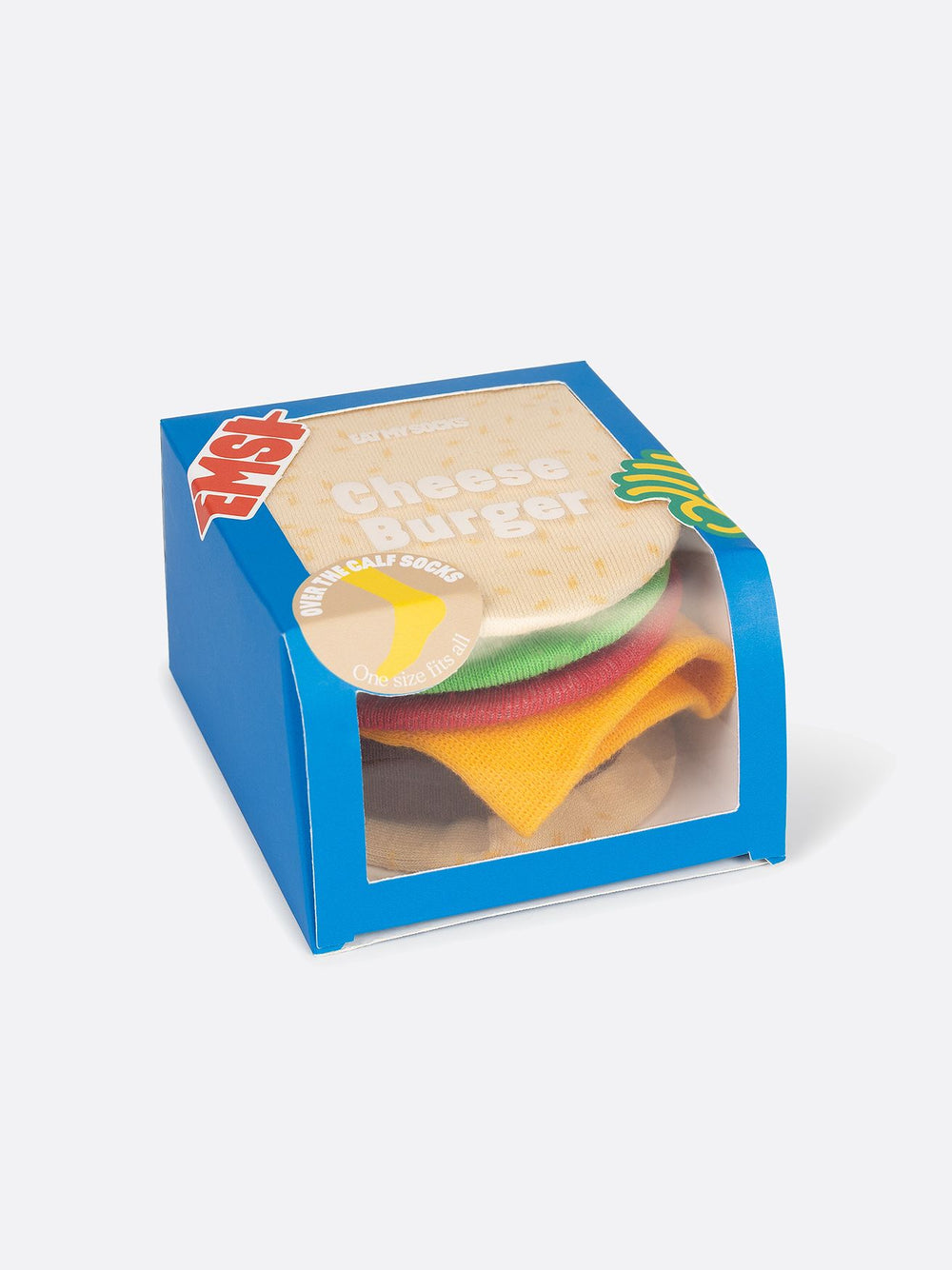 Cheeseburger-Socken