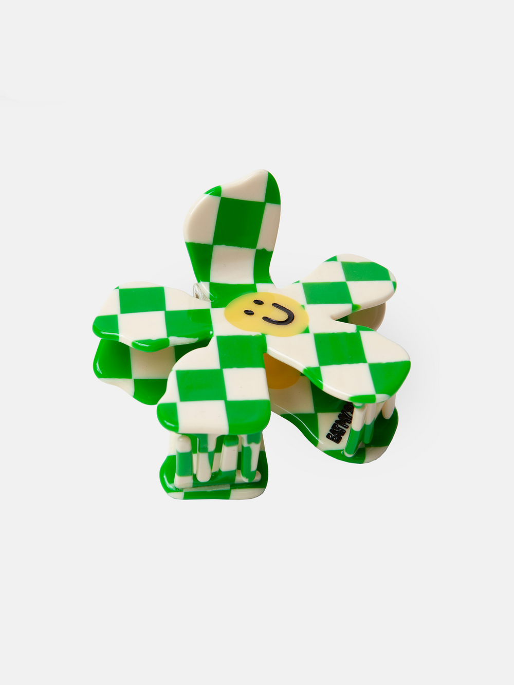 Green Daisy Hair Claw