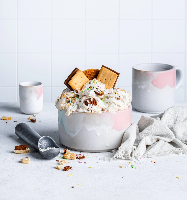 Frozen Ice Cream Bowl