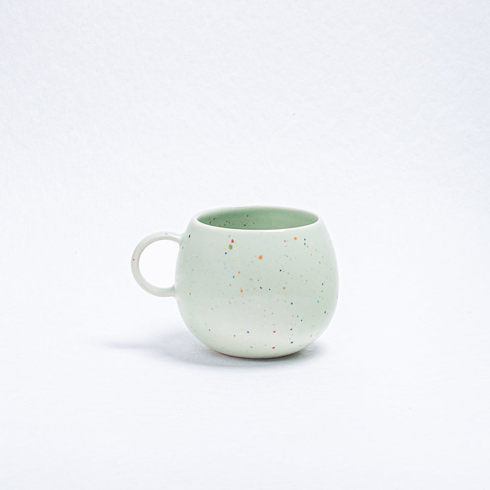 Grüne Kugel Tasse