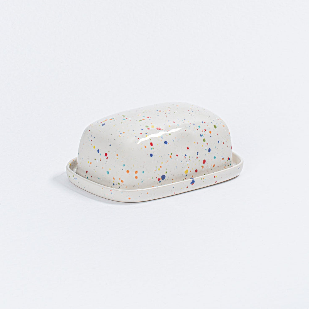 White Butter Dish