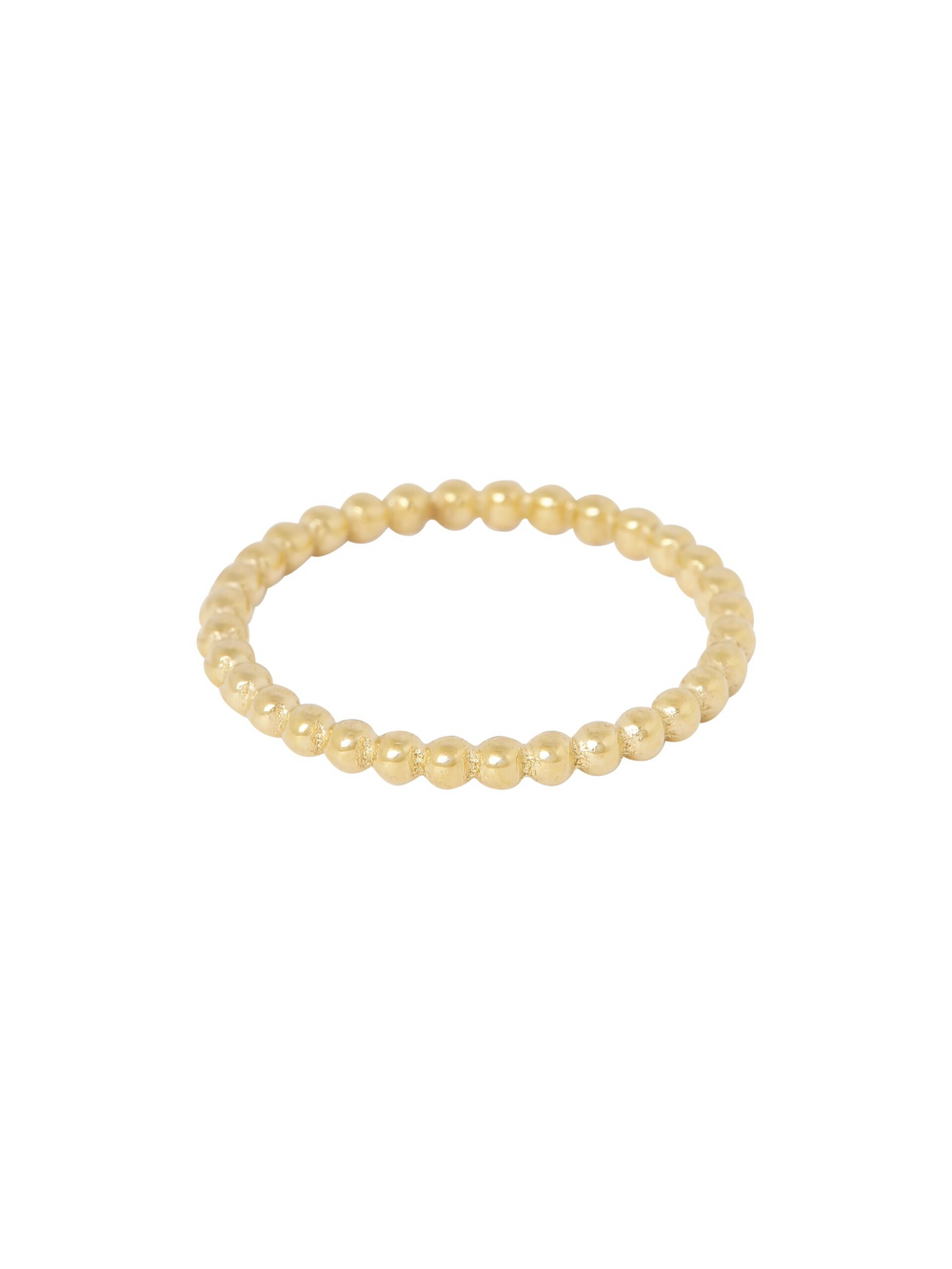 Gold Ball Ring
