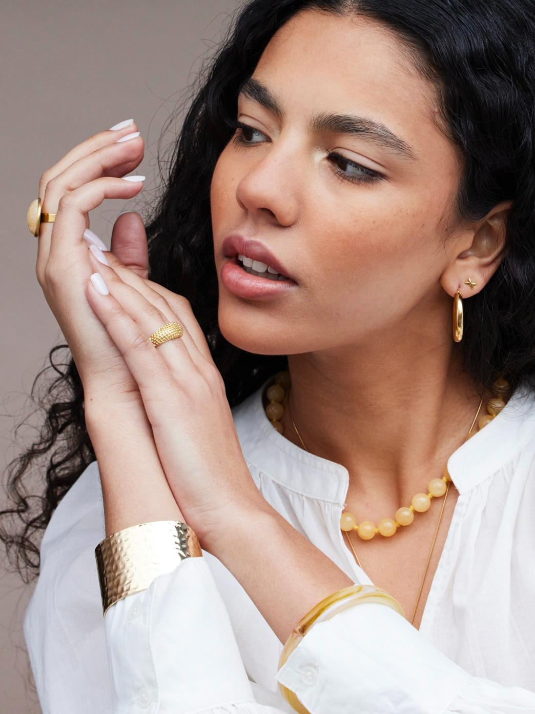 
                  
                    Gold Studs "X" Earrings
                  
                