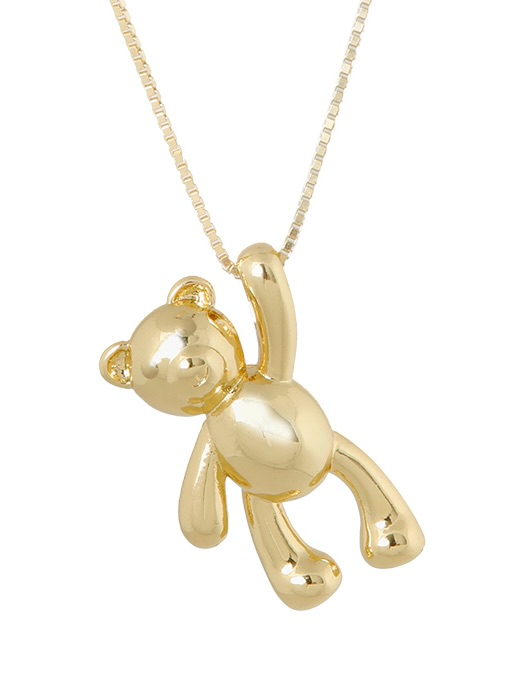
                  
                    Gold Teddy Bear Pendant Necklace
                  
                