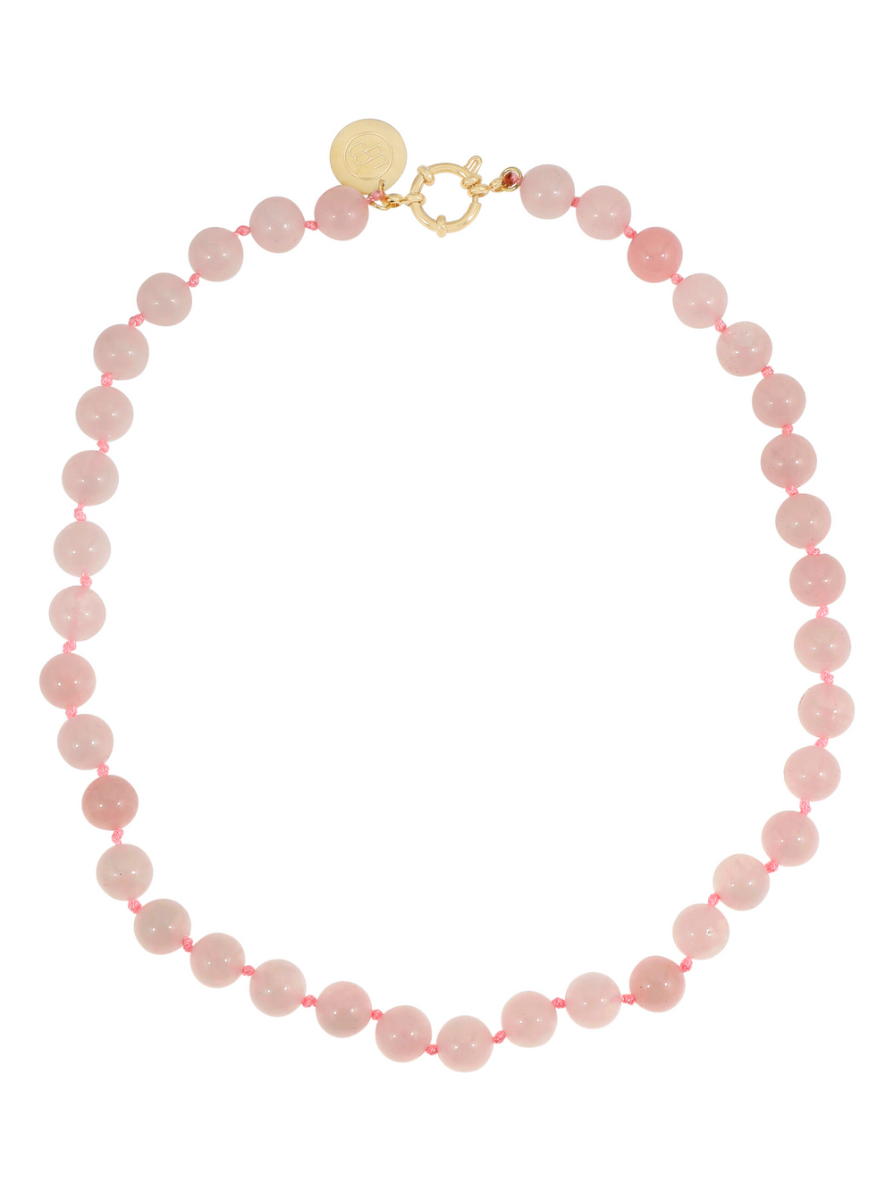 Light Pink Gemstone Necklace
