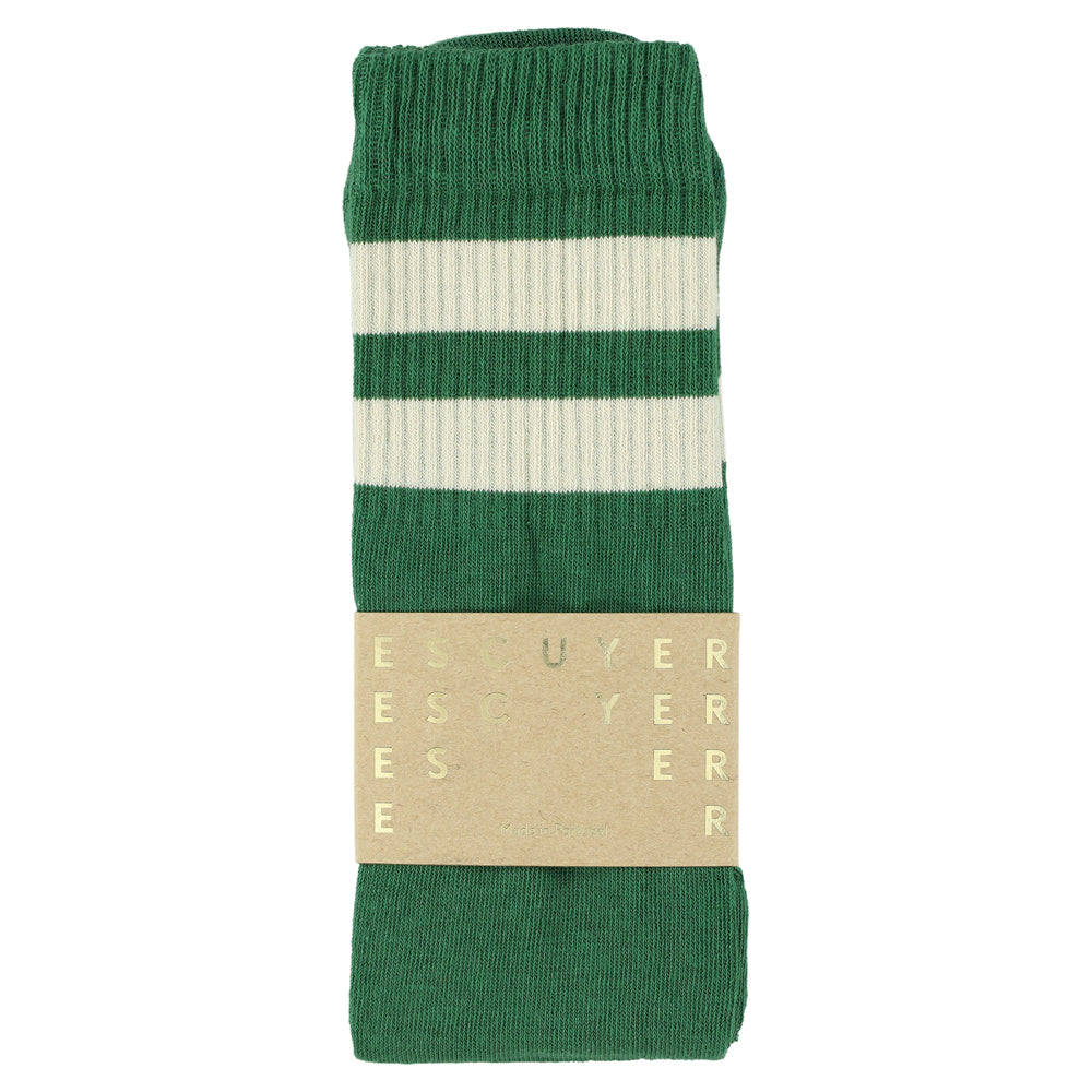 
                  
                    Green Ecru Tube Socks
                  
                