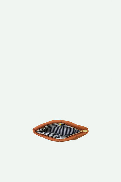 
                  
                    LA PROMENADE Croissant Brown Padded Toiletry Bag
                  
                