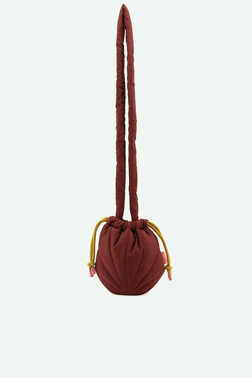 
                  
                    LA PROMENADE Vin Rouge Padded Pouch Bag
                  
                