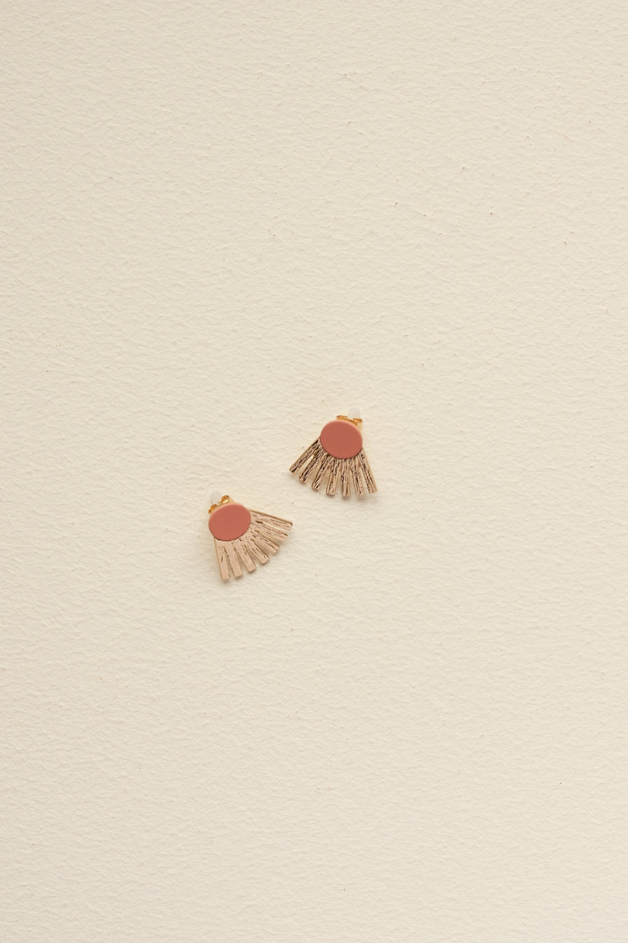 SUNBEAMS French Pink Earrings