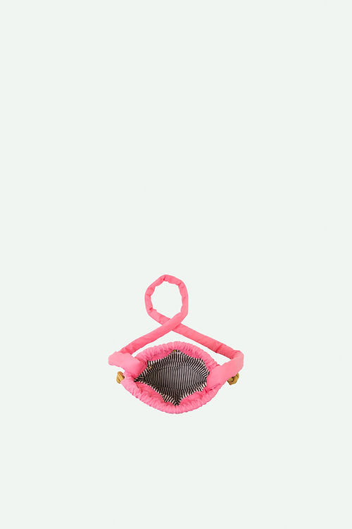 
                  
                    LA PROMENADE Tulip Pink Padded Pouch Bag
                  
                