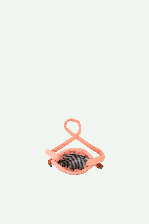 
                  
                    LA PROMENADE French Pink Padded Pouch Bag
                  
                