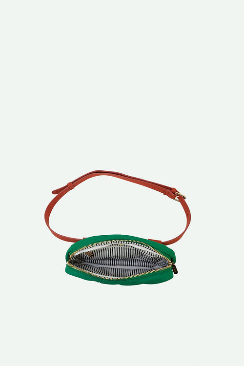 
                  
                    LA PROMENADE Paris Green Padded Fanny Pack
                  
                