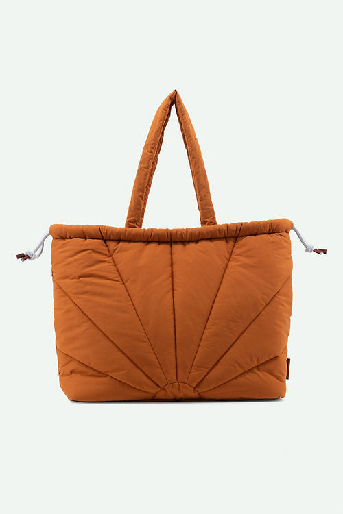 
                  
                    LA PROMENADE Croissant Brown Padded Tote Bag
                  
                
