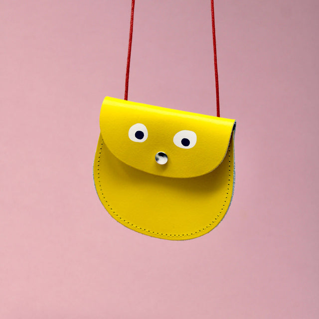 
                  
                    Yellow Googly Eye Pocket Money Purse
                  
                