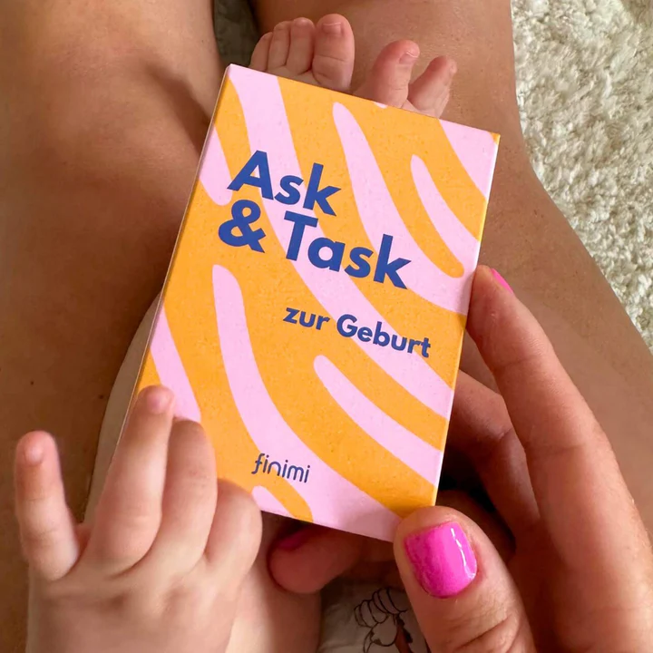 
                  
                    Ask &amp; Task Zur Geburt Kartenspiel
                  
                