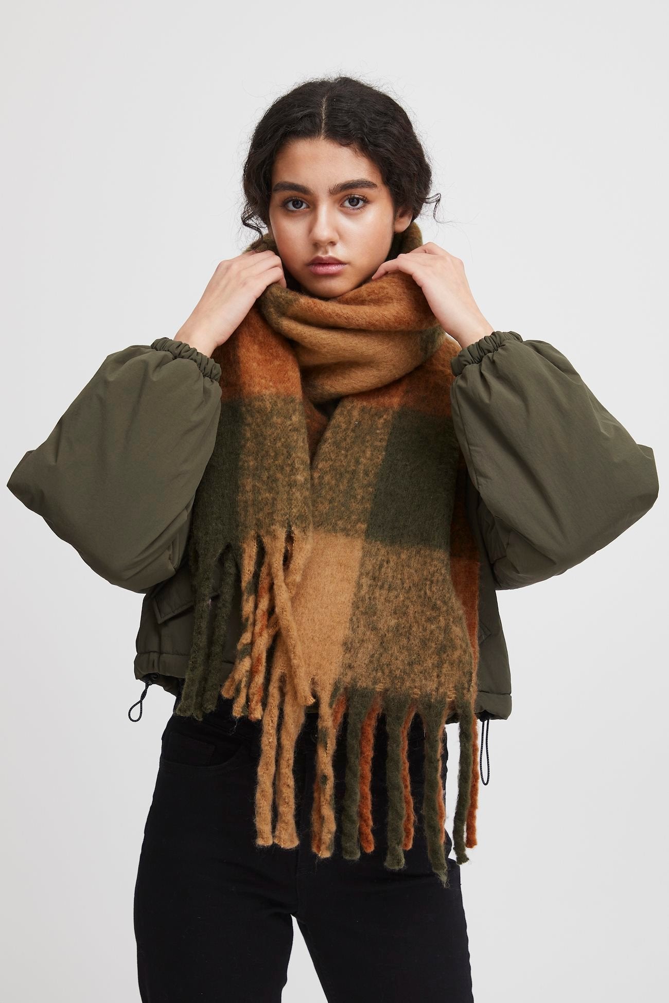 
                  
                    A AGGE Forest Night Scarf
                  
                