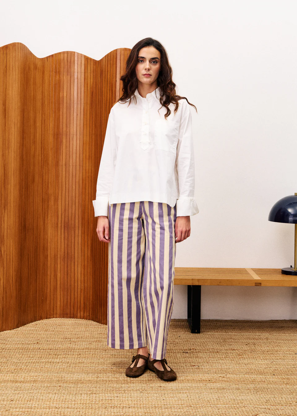
                  
                    AUSTEN Lilac Trousers
                  
                