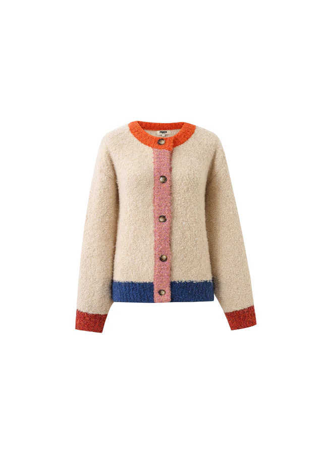 CYCLAMEN Cream Cardigan