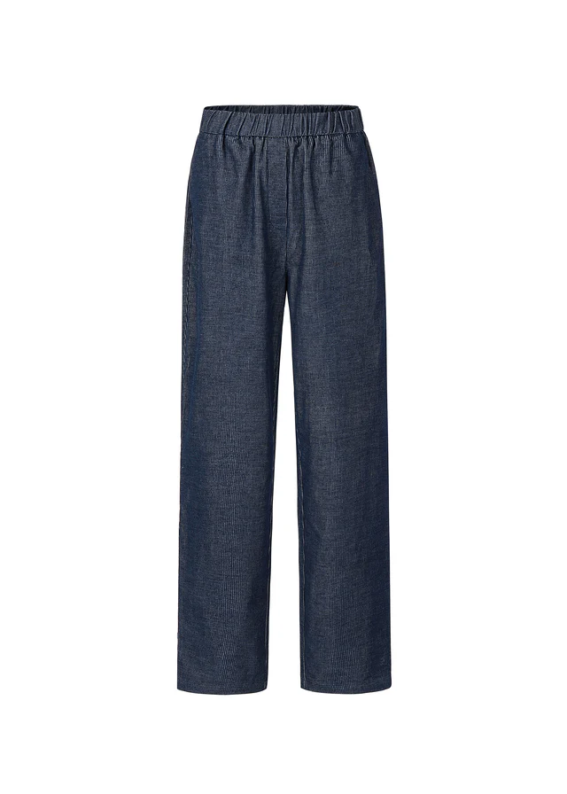 OXALIS Navy Blue Trousers
