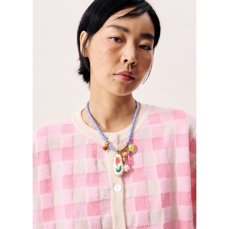 
                  
                    PADINA Pink Cardigan
                  
                