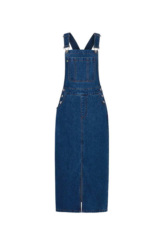 SELVI Denim Blue Dress
