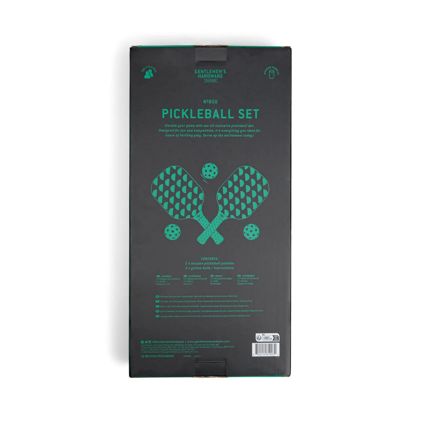 
                  
                    Pickle Ball Game Set
                  
                