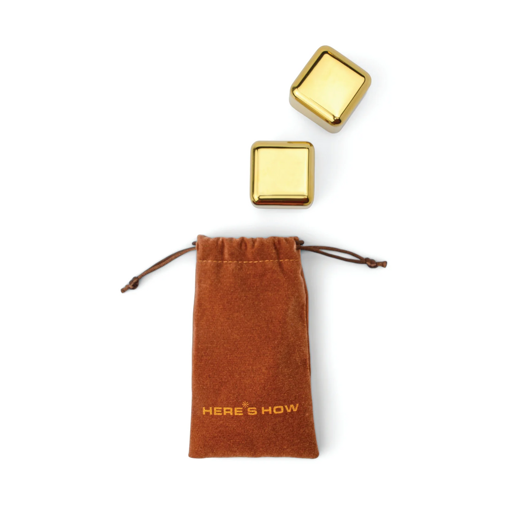 JUPITER Gold Cocktailkühler-Set (2er-Pack)