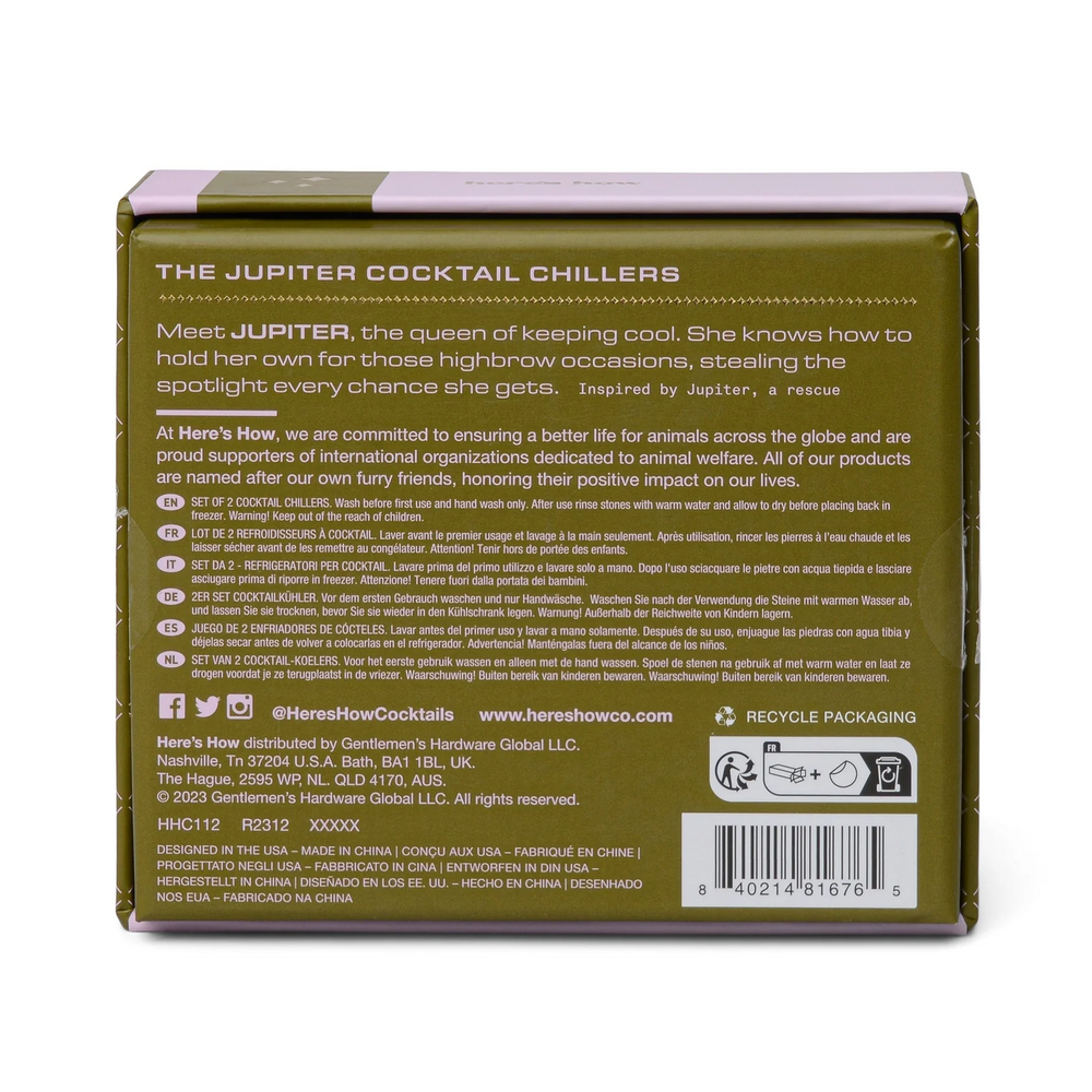 
                  
                    JUPITER Gold Cocktailkühler-Set (2er-Pack)
                  
                