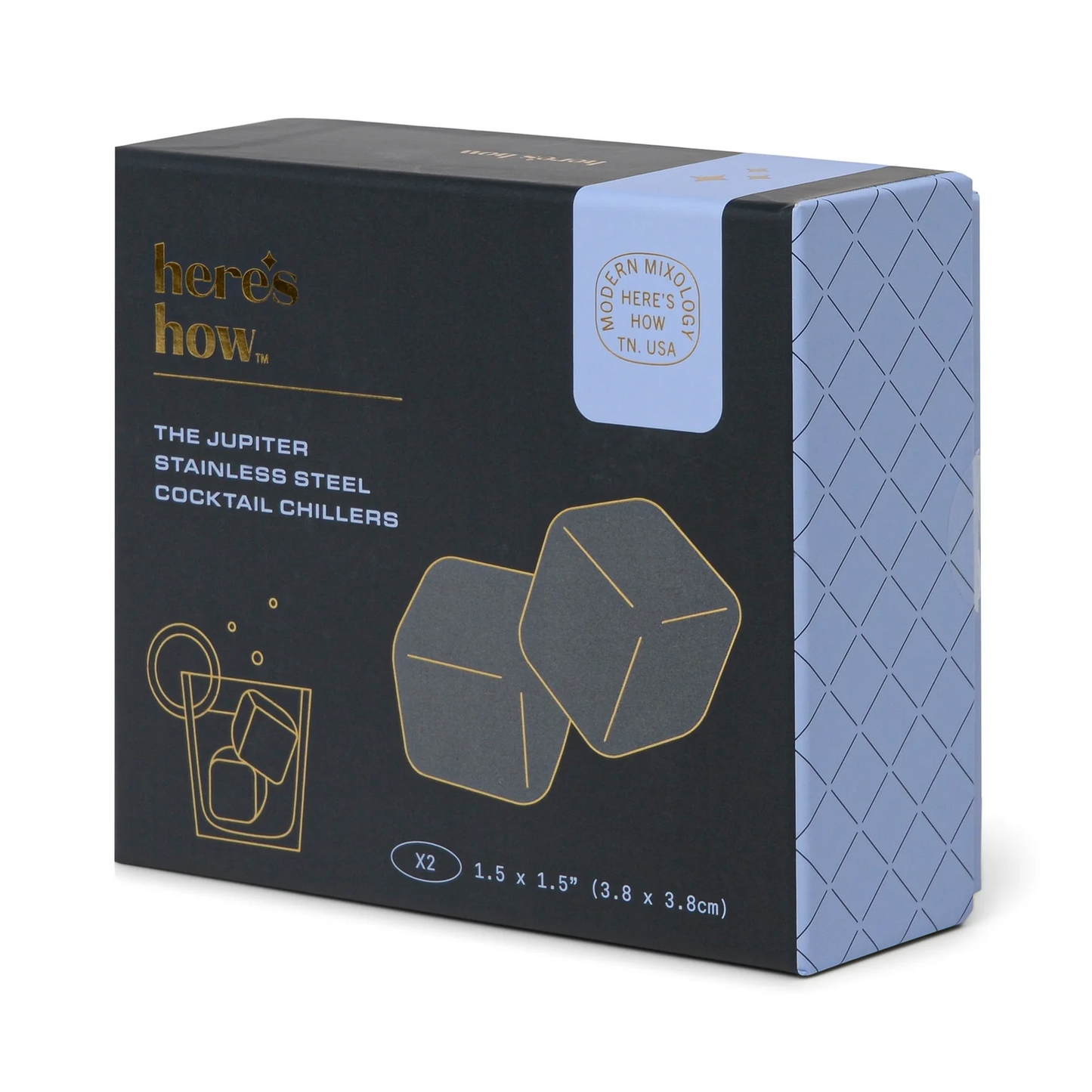 
                  
                    JUPITER Silberne Cocktailkühler, 2er-Set
                  
                