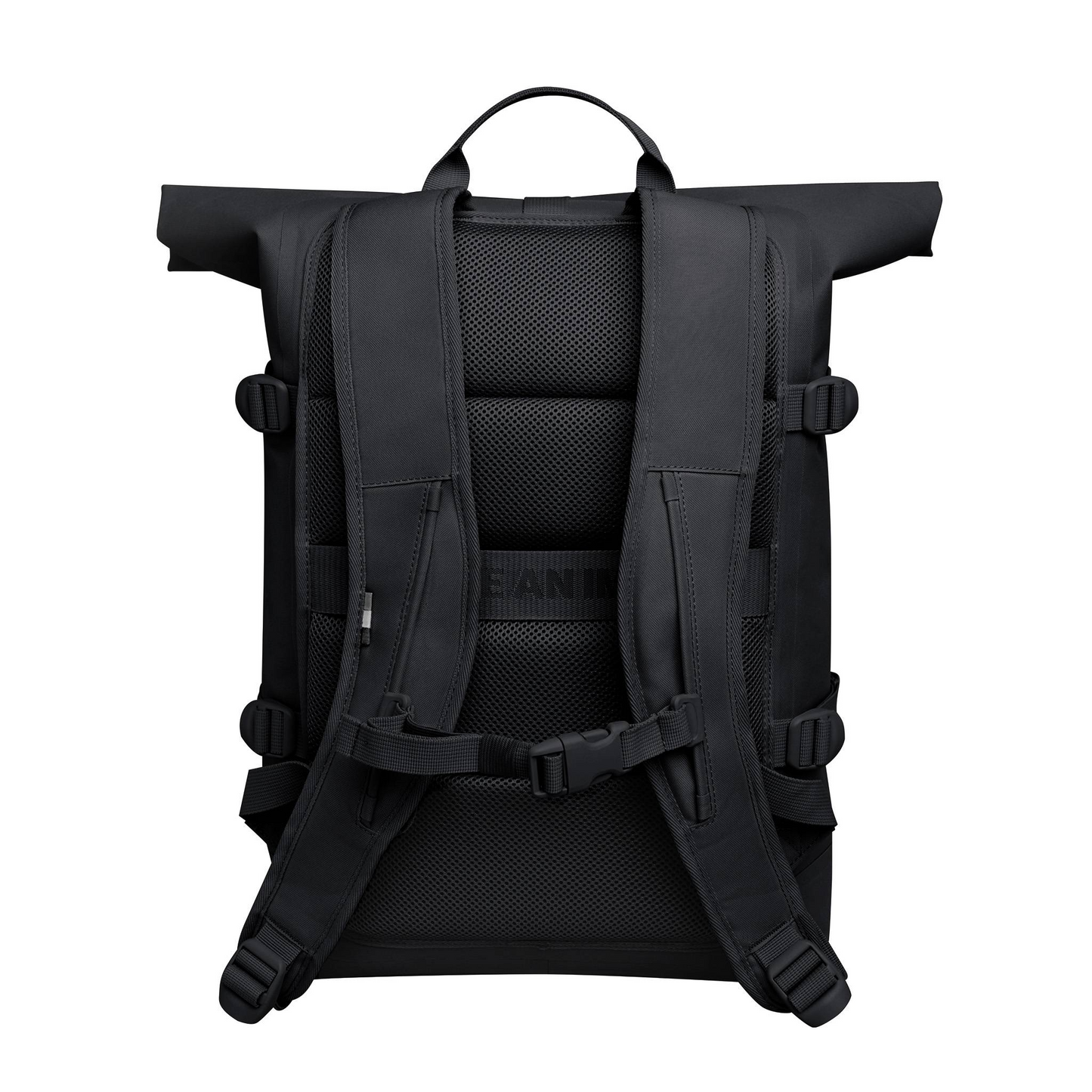 
                  
                    Monochrome Black Rolltop Backpack
                  
                