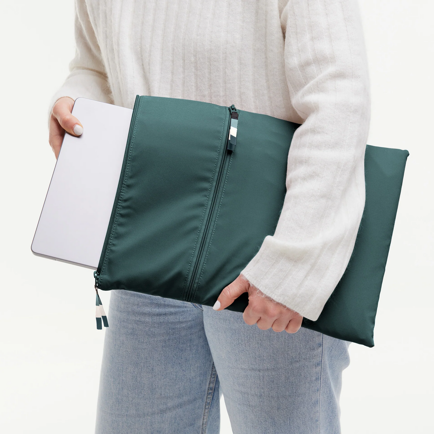 
                  
                    Monochrome Sea Teal Rolltop Backpack
                  
                