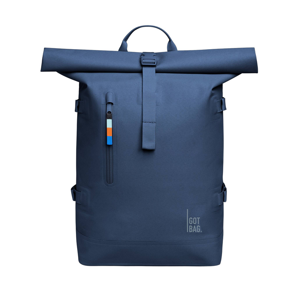 Ocean Blue Rolltop Backpack