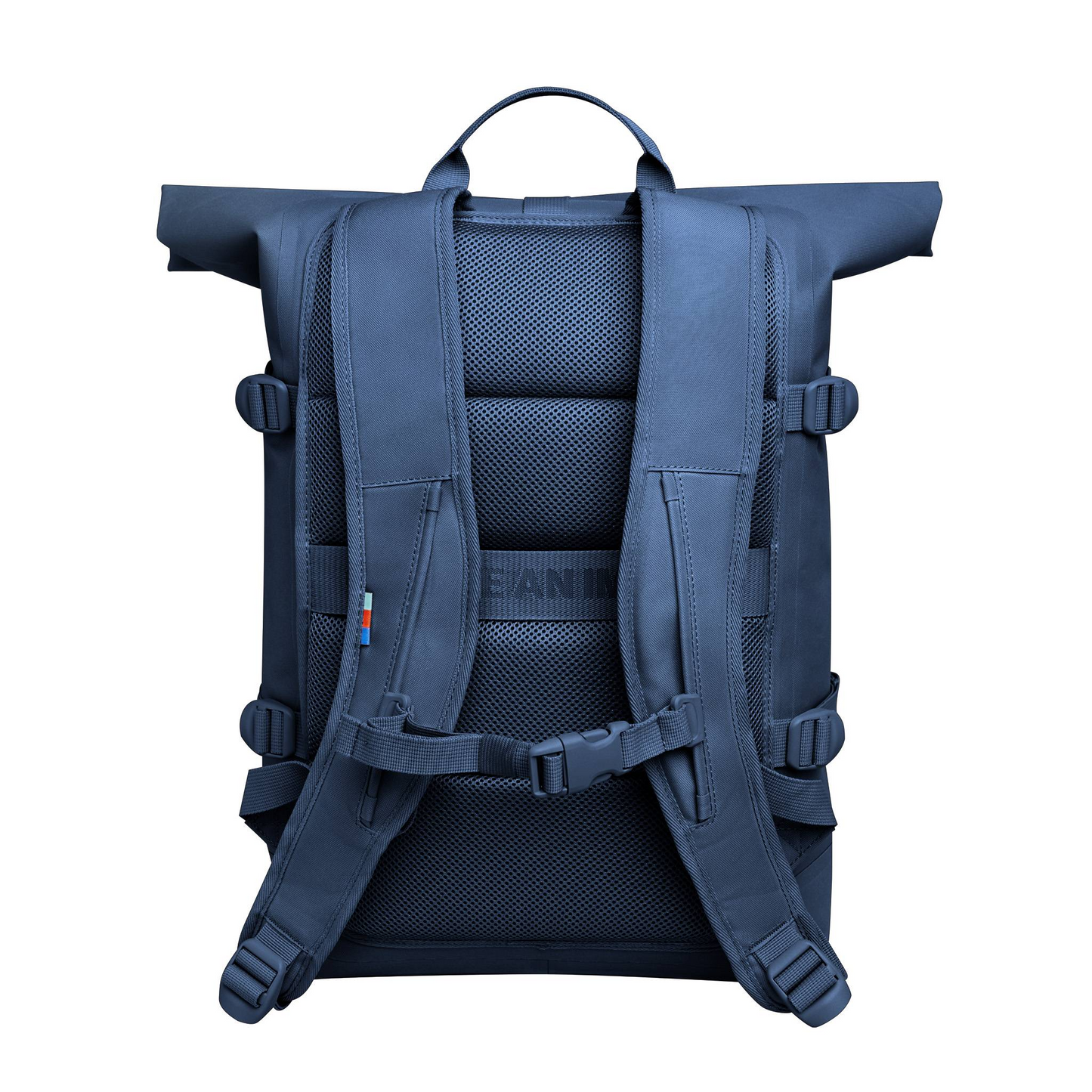 
                  
                    Ocean Blue Rolltop Backpack
                  
                