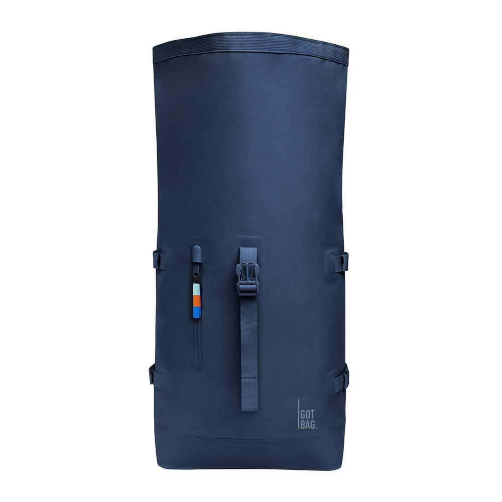 
                  
                    Ocean Blue Rolltop Backpack
                  
                