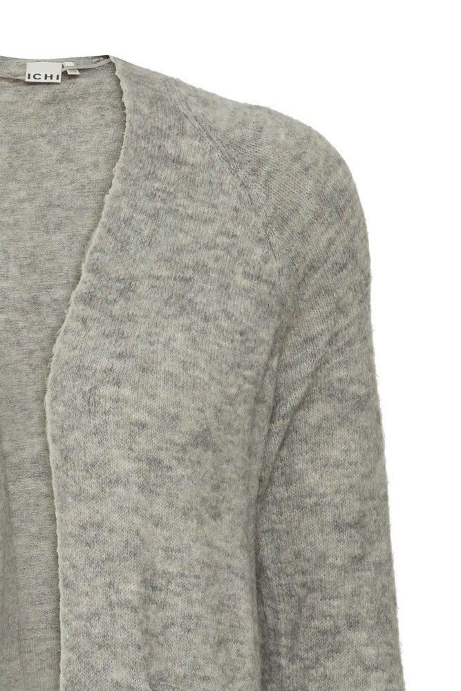 
                  
                    IHKAMARA Grey Melange Cardigan
                  
                