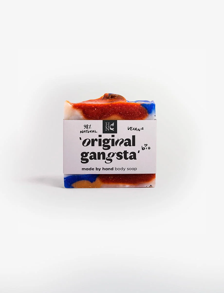 
                  
                    ORIGINAL GANGSTA Paprika & Black Salt Exfoliating Soap Bar
                  
                