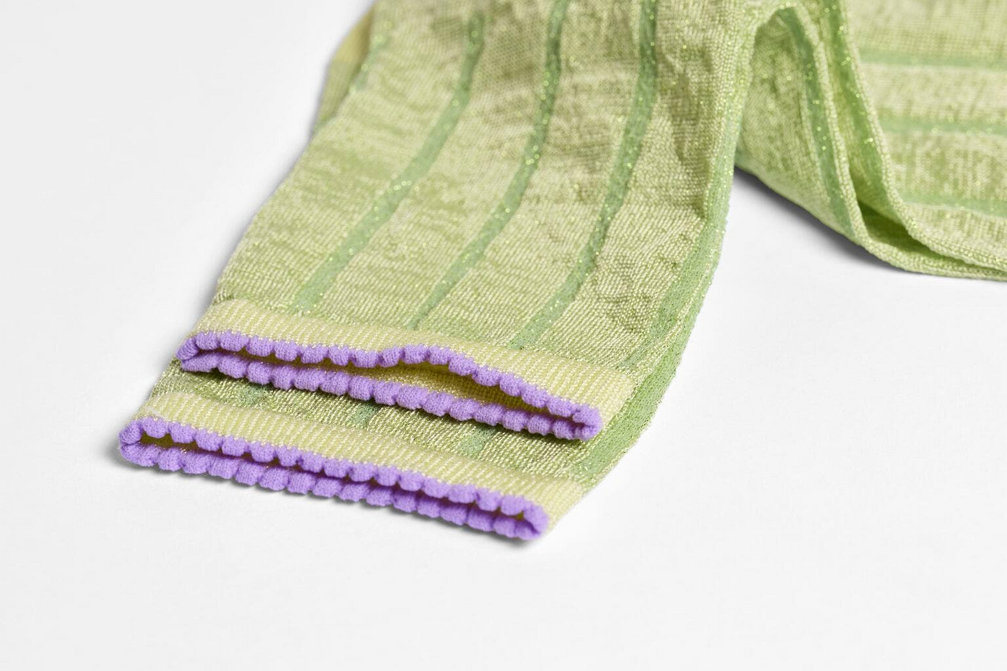 
                  
                    Light Green Lily Short Crew Socks
                  
                